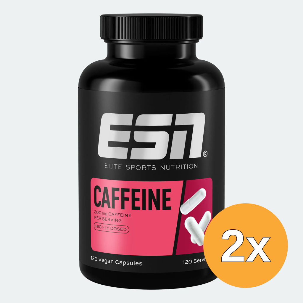 2x ESN Caffeine Caps (120 capsules)