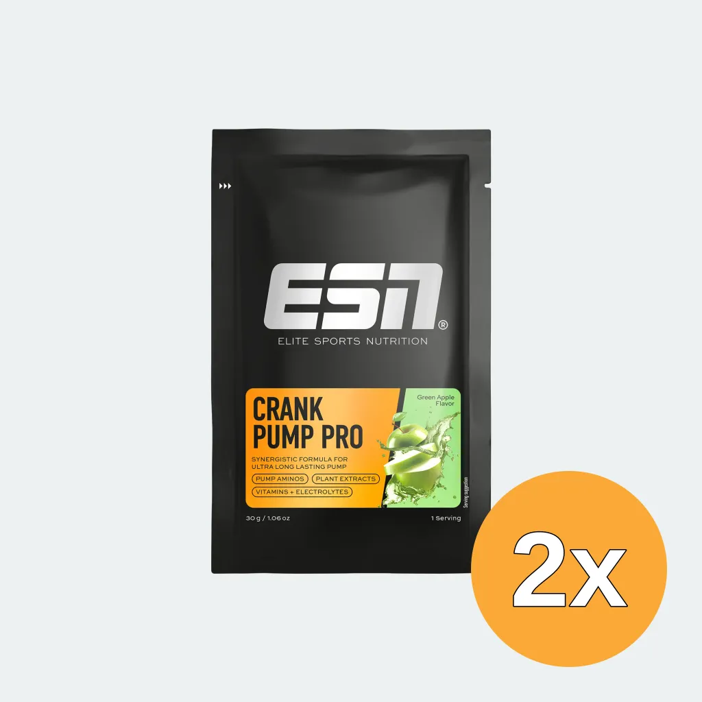 2x ESN Crank Pump Pro Green Apple (30 gr)