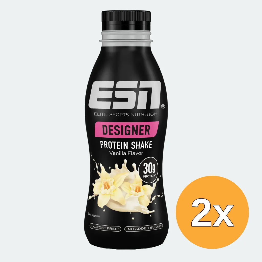 2x ESN Designer Protein Shake Vanilla (8x330 ml)