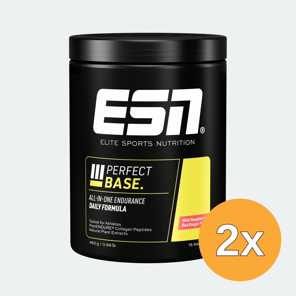 2x ESN Perfect Base Mild Raspberry & Red Ginger (450 gr)