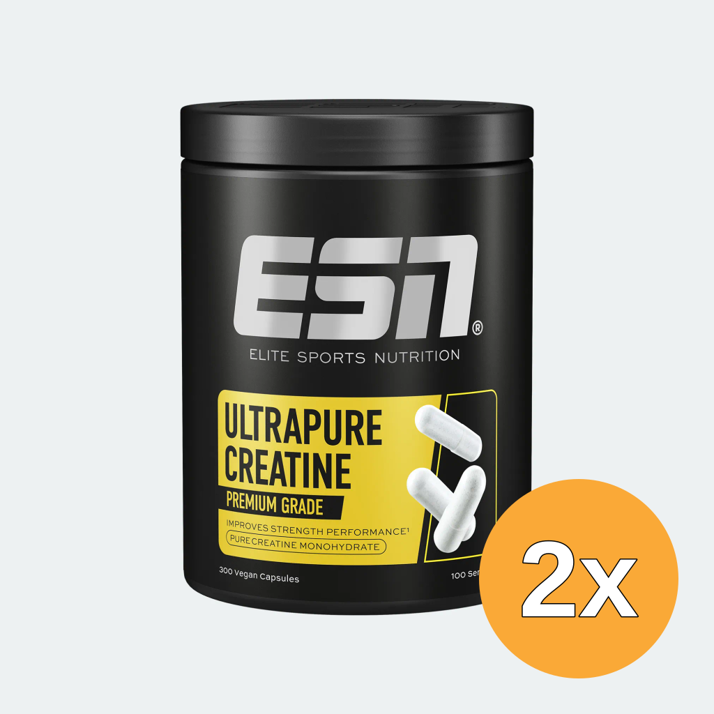 2x ESN Ultrapure Creatine (300 capsules)