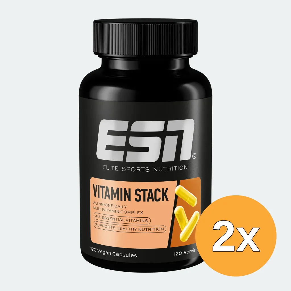 2x ESN Vitamin Stack Complex (120 capsules)