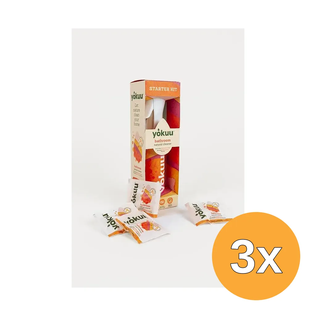 3x Yokuu Badkamerreiniger Starter Kit (1 stuk)