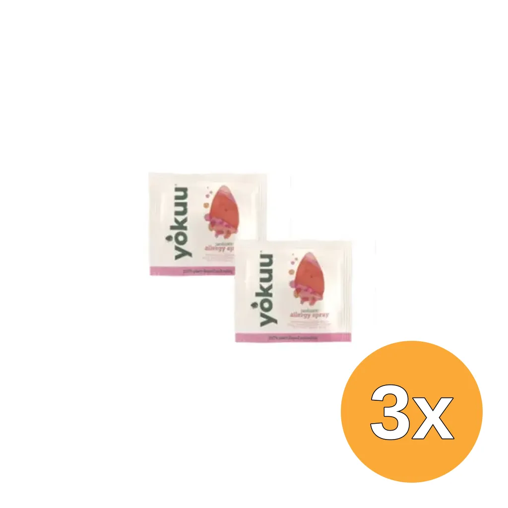 3x Yokuu Probiotic Allergyspray Navul (2 stuks)