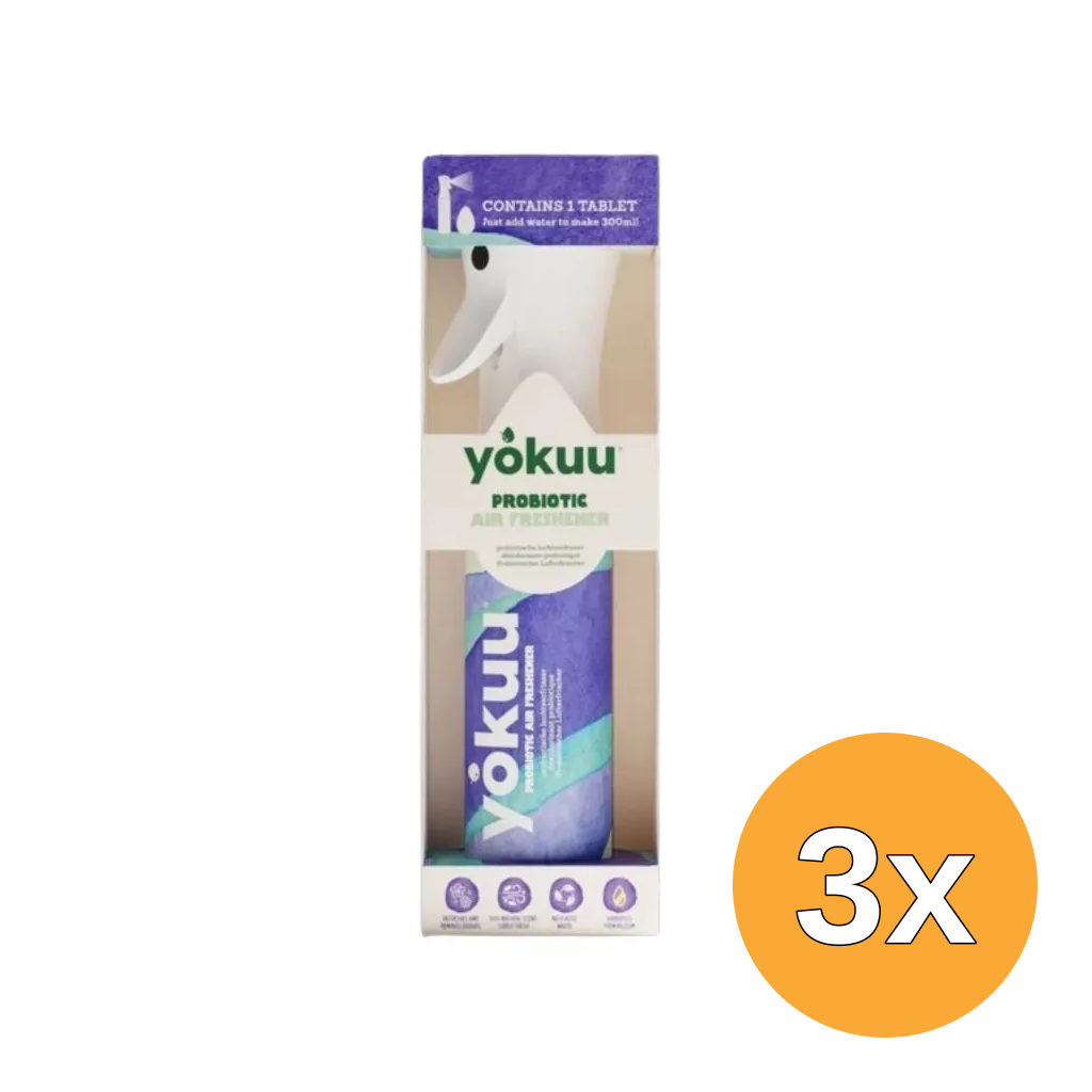 3x Yokuu Starterkit Probiotische Luchtverfrisser (1 stuk)