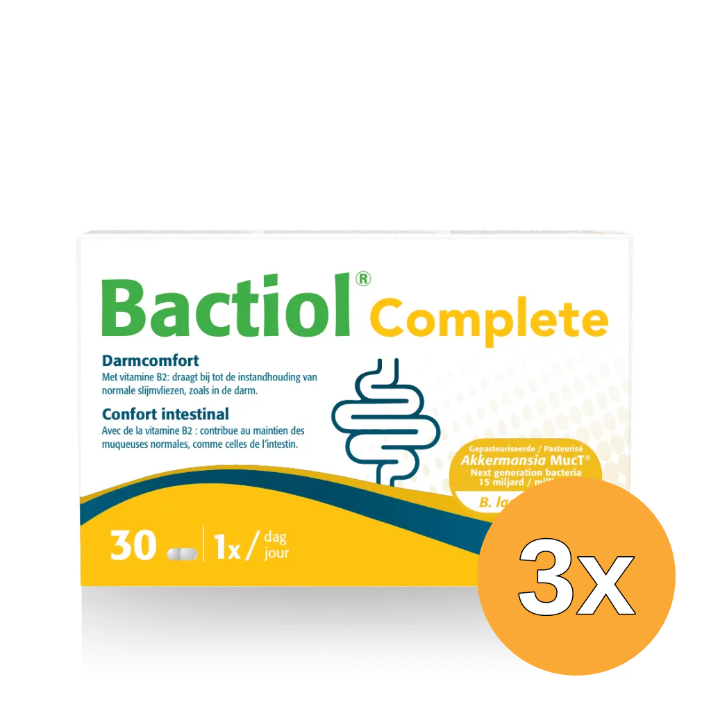 3x Metagenics Bactiol Complete Capsules (30 capsules)