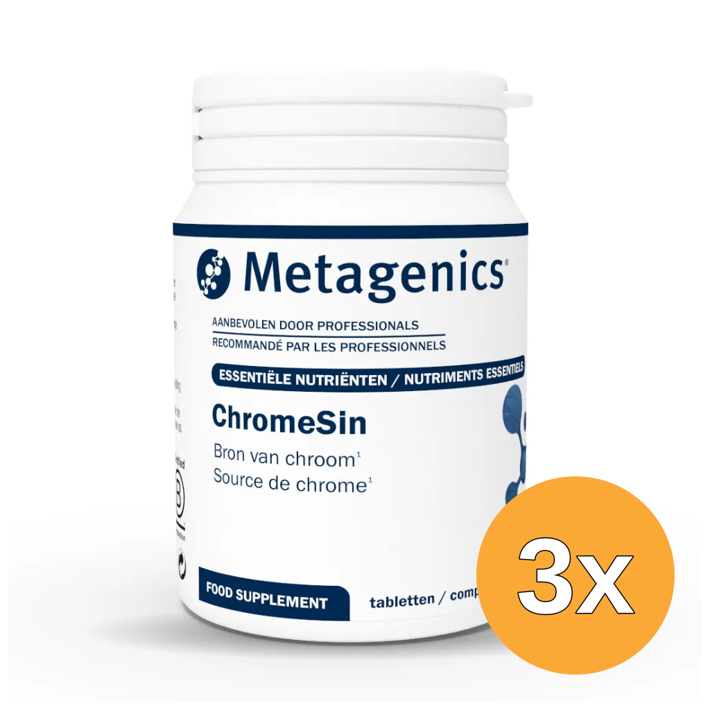 3x Metagenics Chromesin (90 tabletten)