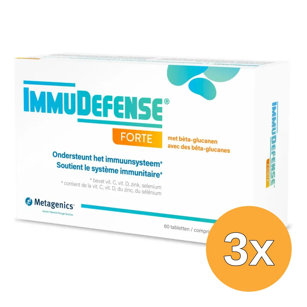 3x Metagenics ImmuDefense Forte NF (60 tabletten)