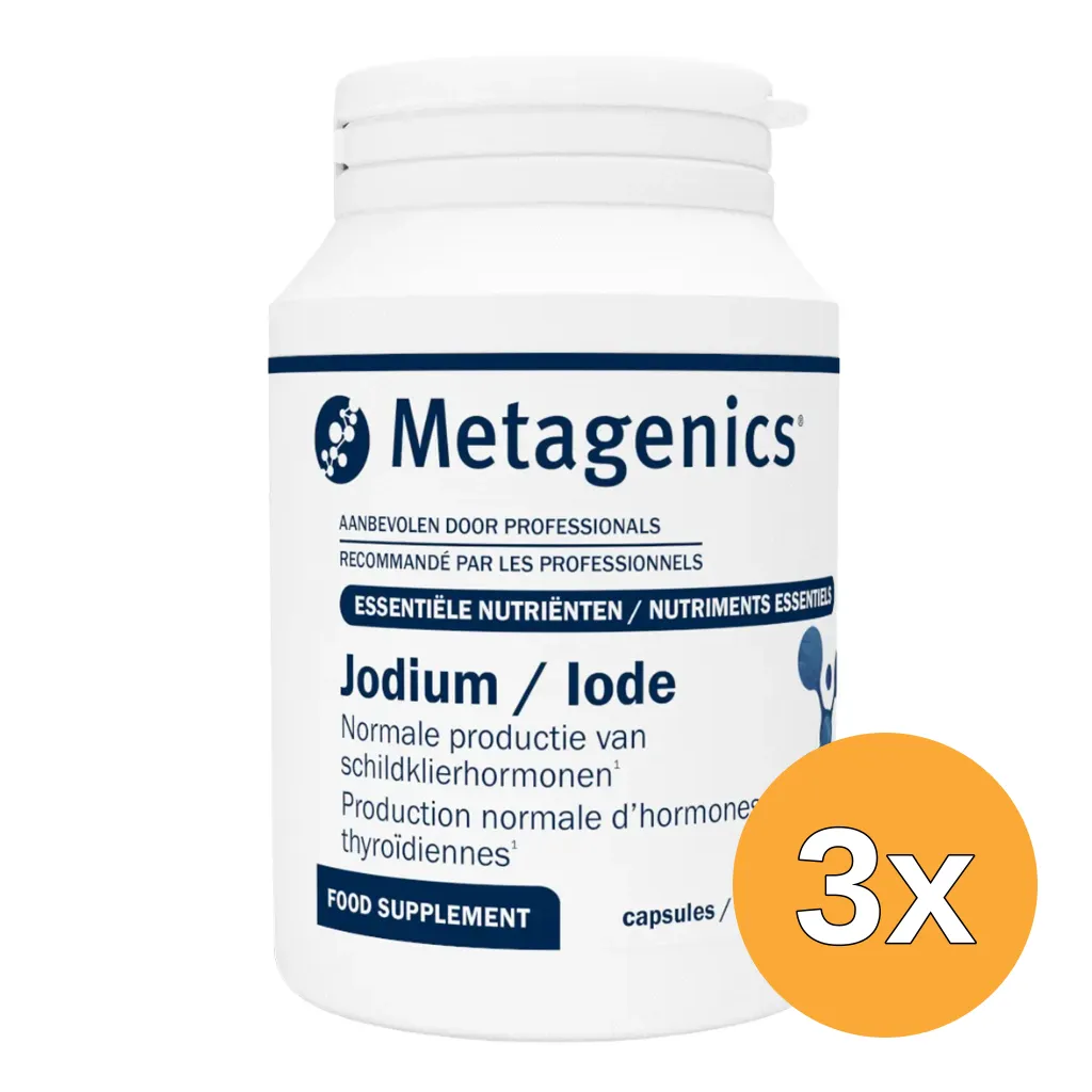 3x Metagenics Jodium NF (120 capsules)