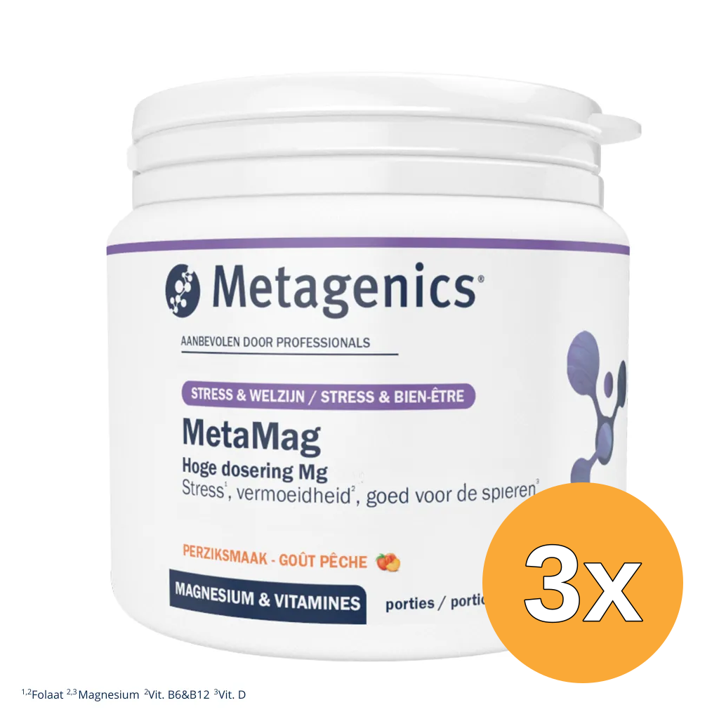 3x Metagenics MetaMag Perzik NF (227 gr)