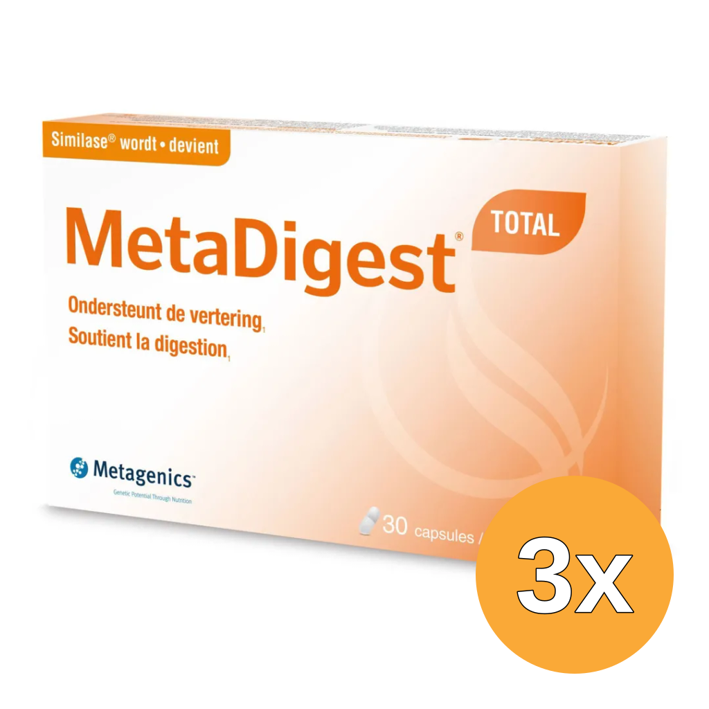 3x Metagenics Metadigest Total Nf (30 capsules)