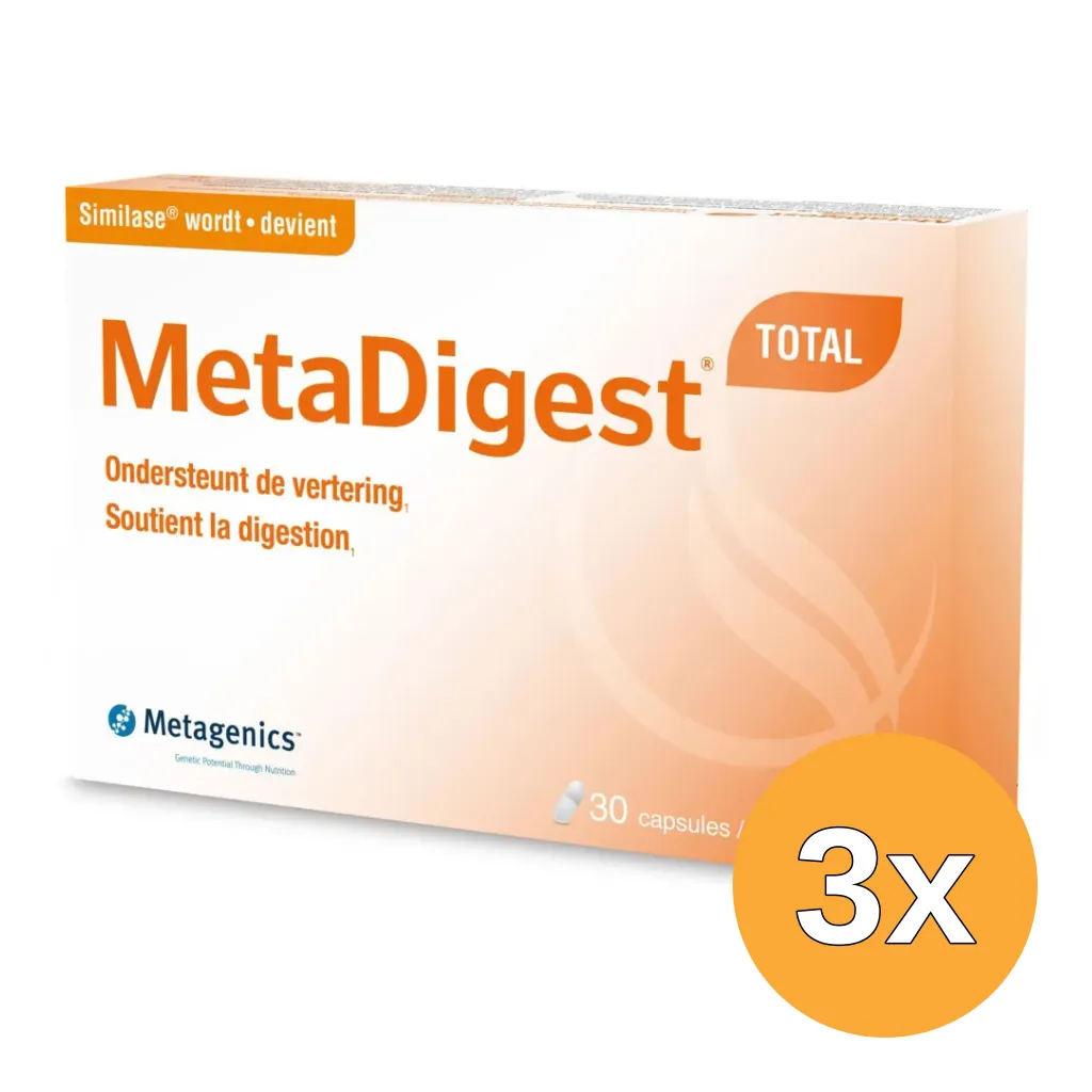3x Metagenics Metadigest Total Nf (30 capsules)