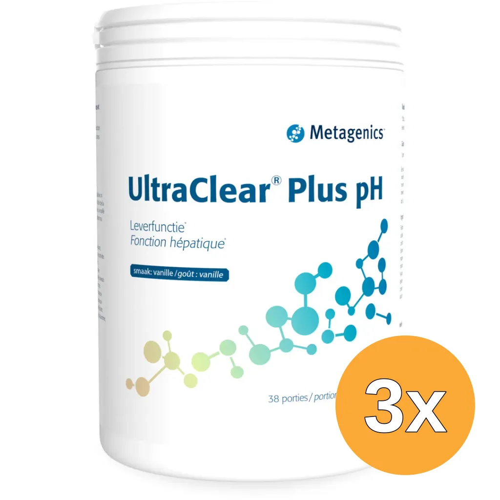 3x Metagenics Ultra Clear Plus Ph Vanille V2 (965 gr)