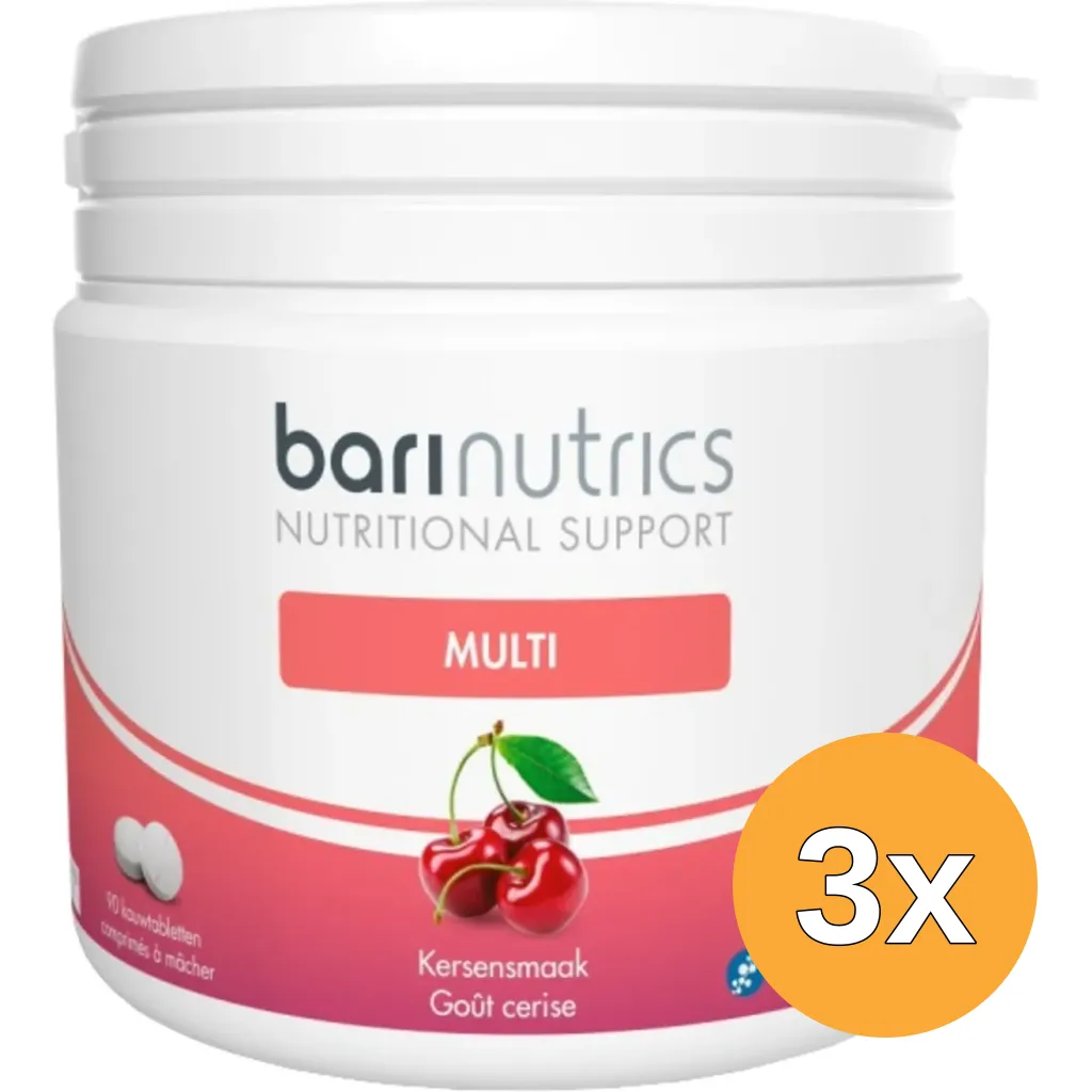 3x Barinutrics Multi kers (90 tabletten)