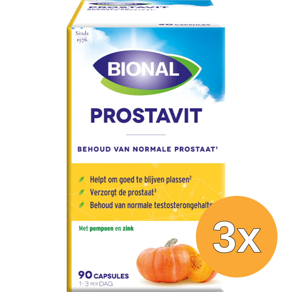 3x Bional Prostavit (90 capsules)