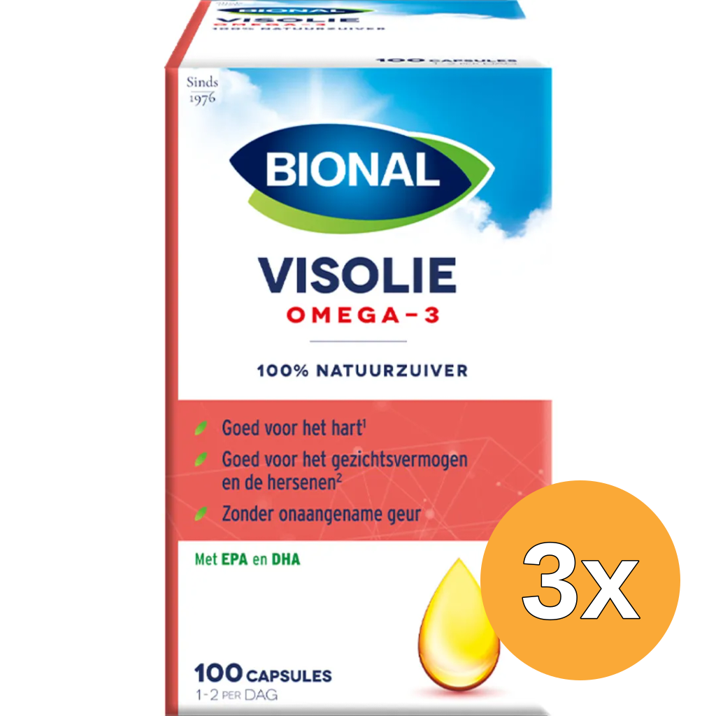 3x Bional Visolie (100 capsules)
