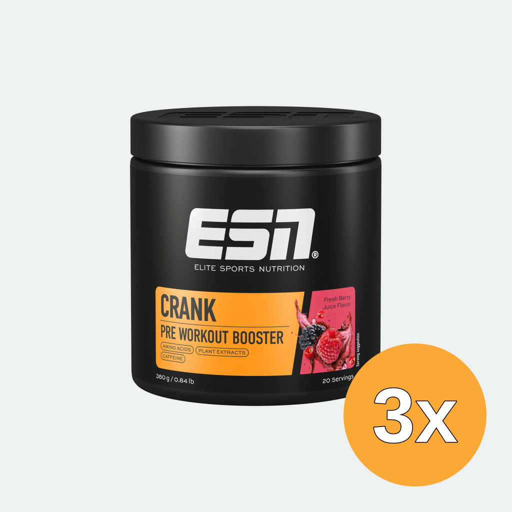 3x ESN CRANK Fresh Berry Juice (380 gr)