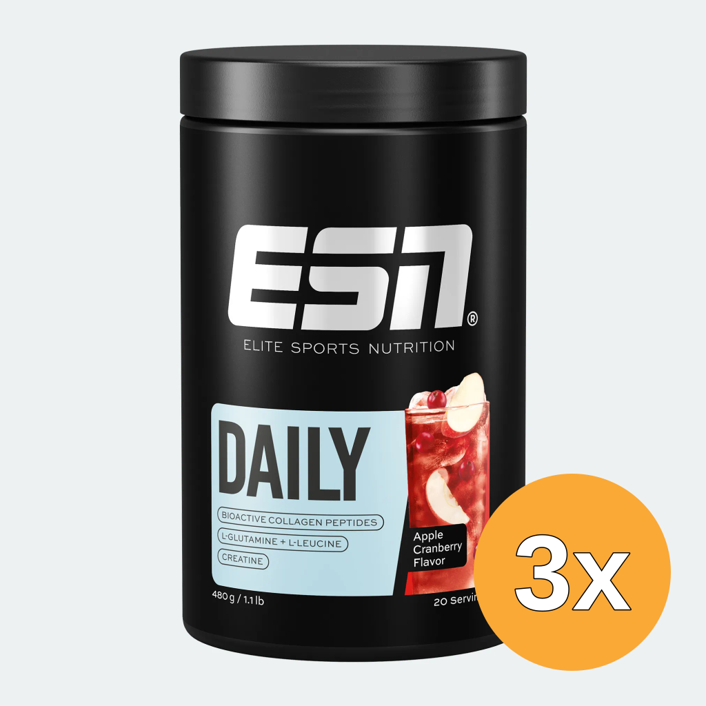 3x ESN Daily Apple Cranberry (480 gr)
