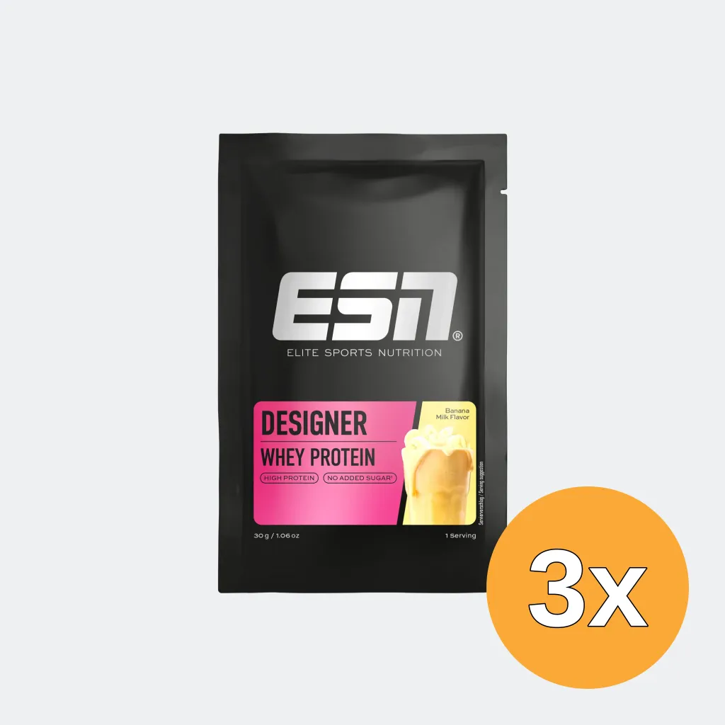 3x ESN Designer Whey Bananamilk (30 gr)