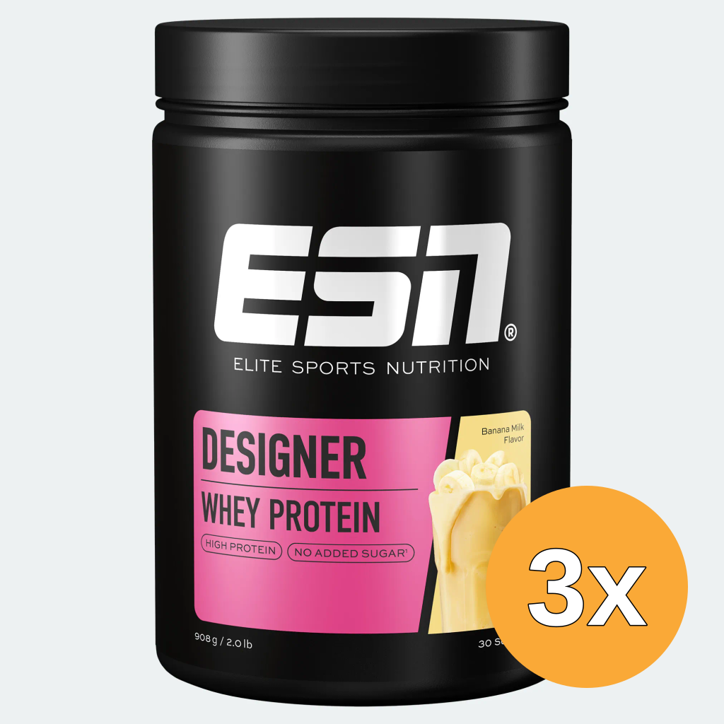 3x ESN Designer Whey Bananamilk (908 gr)