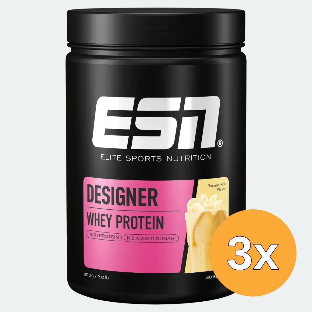 3x ESN Designer Whey Bananamilk (908 gr)