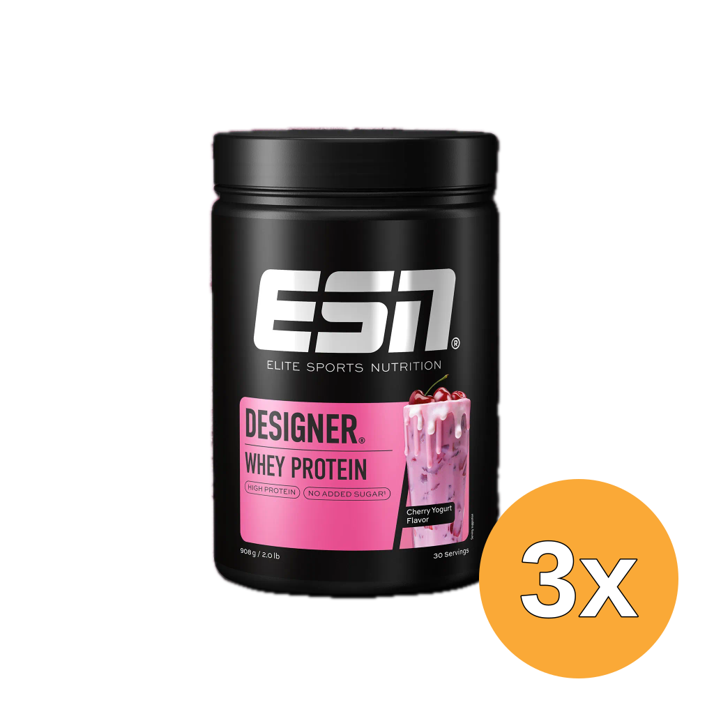 3x ESN Designer Whey Cherry Yogurt (908 gr)