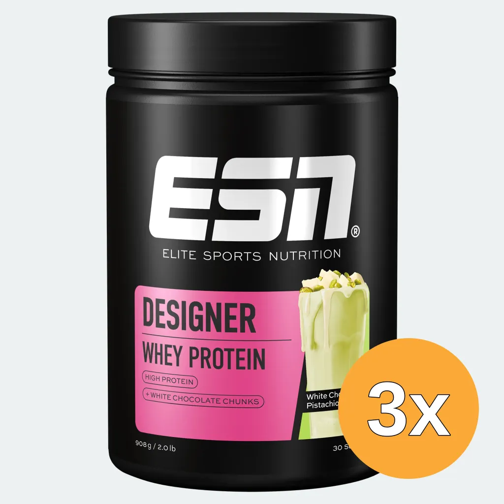 3x ESN Designer Whey Protein White Chocolate Pistachio (908 gr)