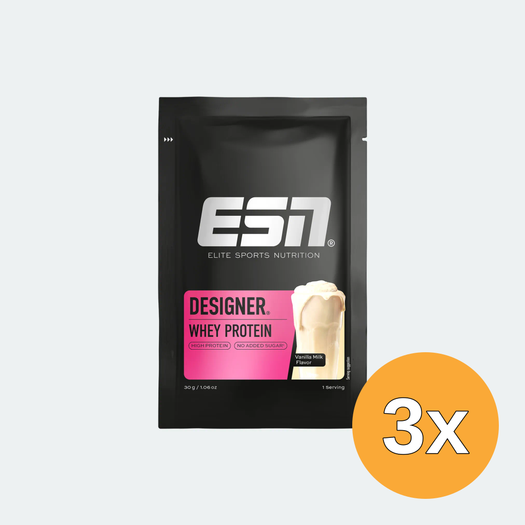 3x ESN Designer Whey Vanilla Milk (30 gr)