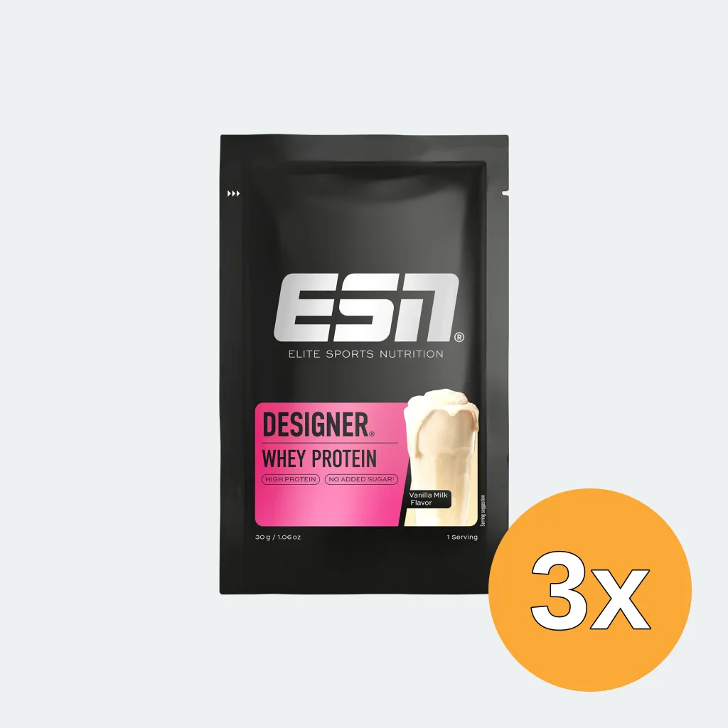3x ESN Designer Whey Vanilla Milk (30 gr)