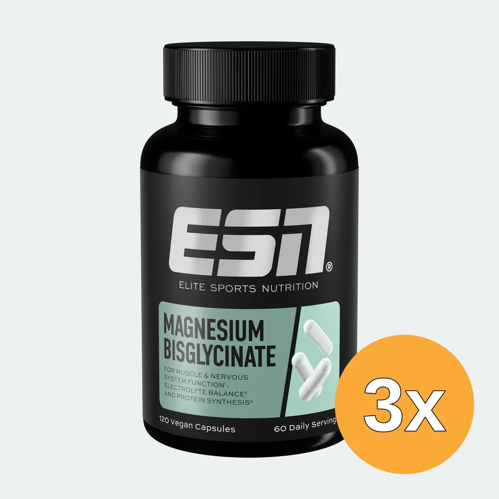 3x ESN Magnesium Caps (120 capsules)