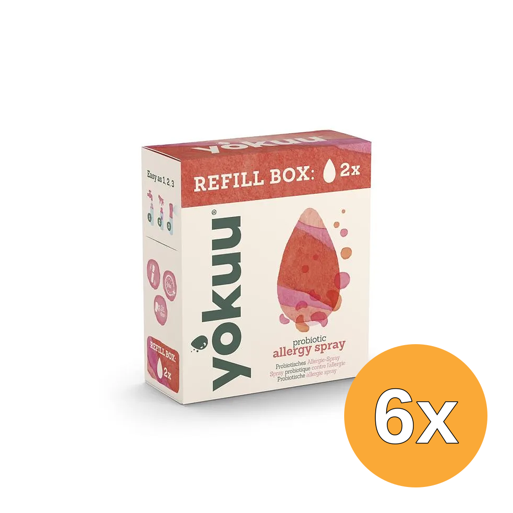 6x Yokuu Allergy Spray Refill Parels (2 stuks)