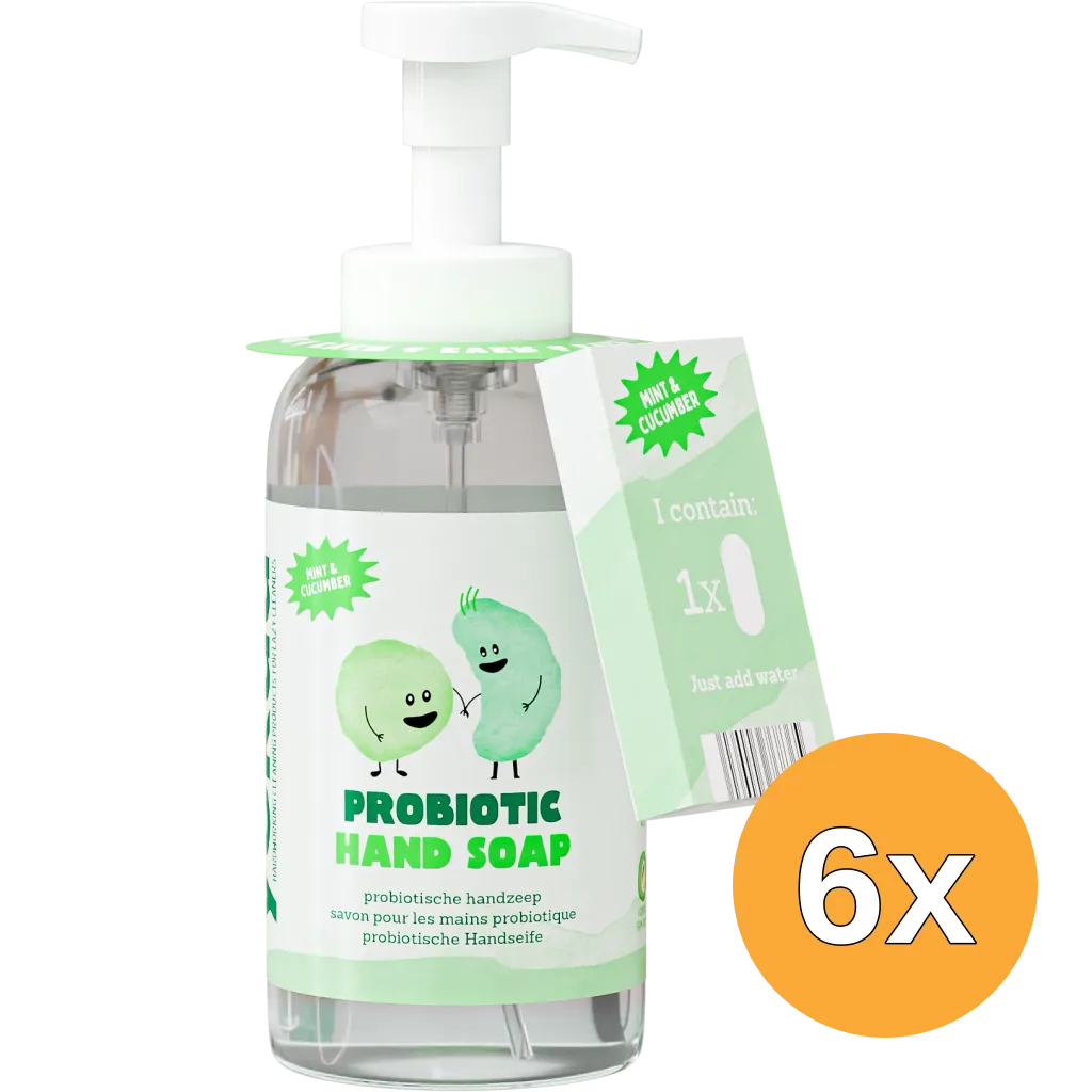 6x Yokuu Handzeep Cucumber Mint Starterkit (1 set)