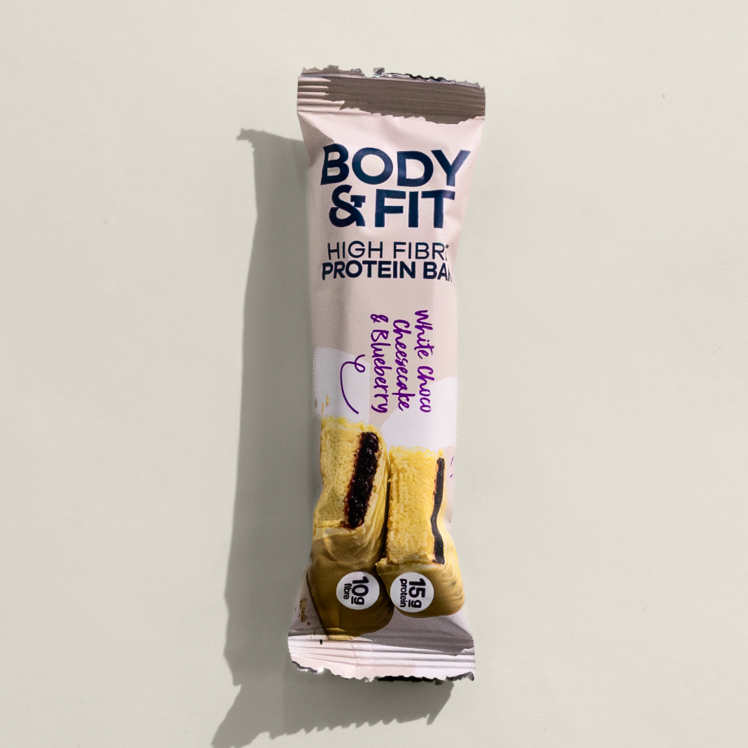 Body & Fit Body&fit High Fibre White Choco Cheesecake Blueberry (50 gr)