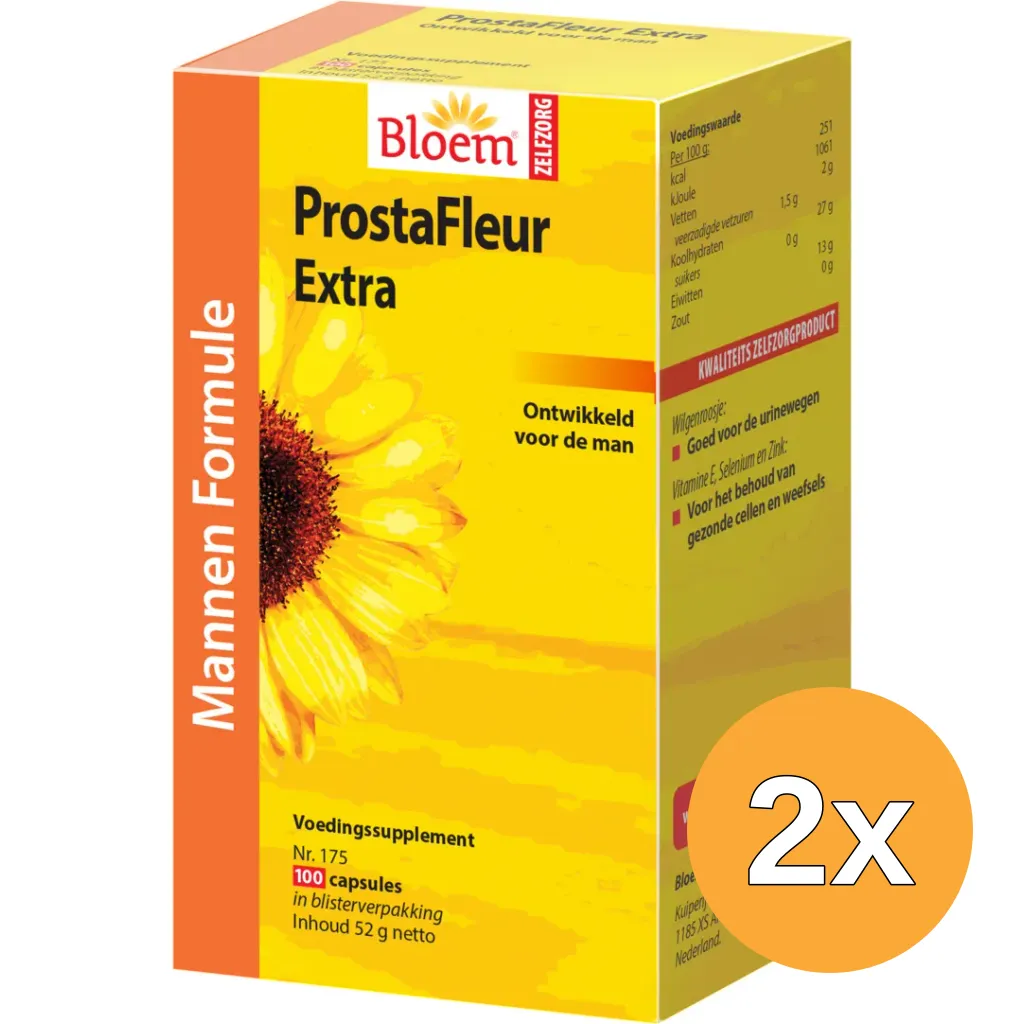 2x Bloem Prostafleur (100 capsules)