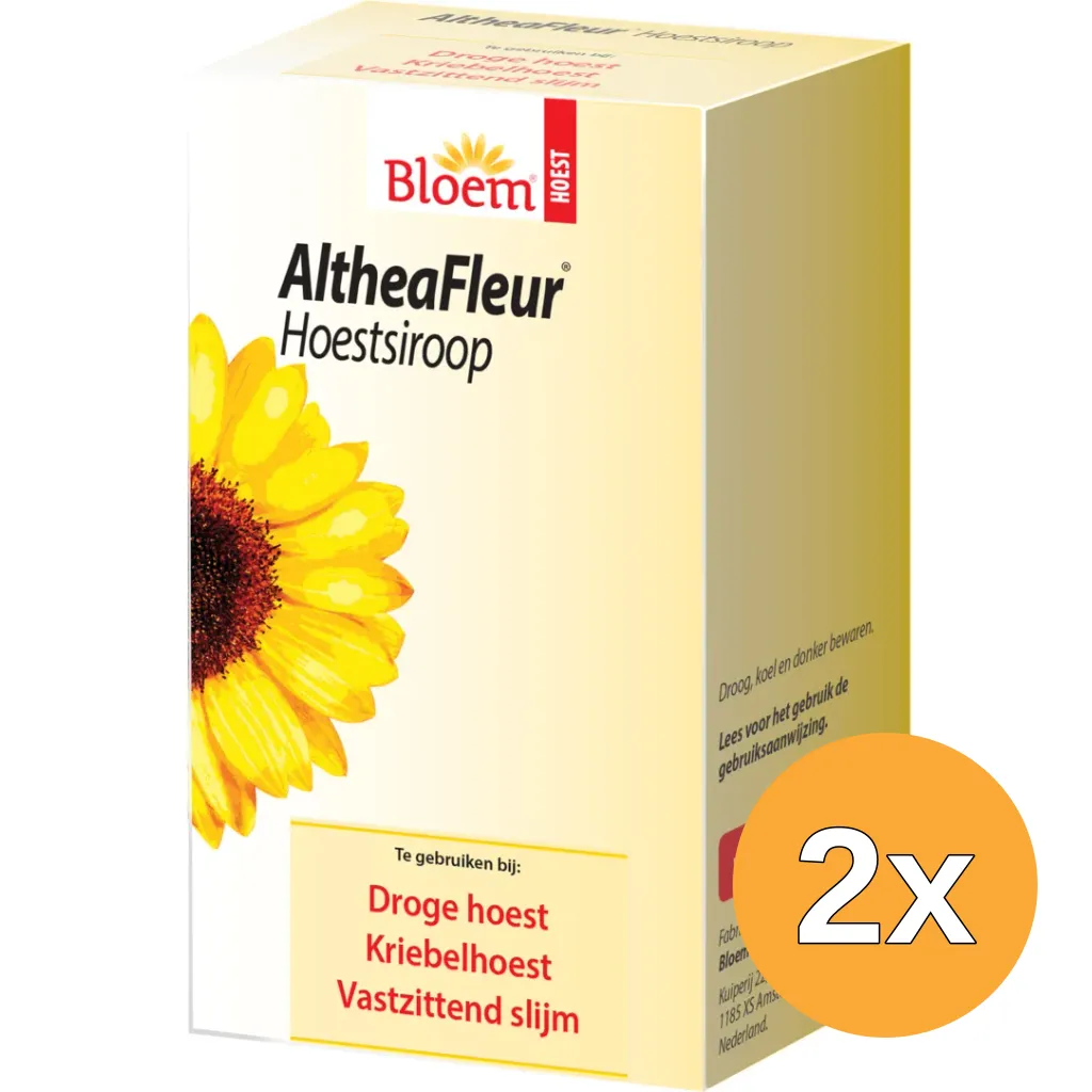 2x Bloem Altheafleur Hoestsiroop (200 ml)