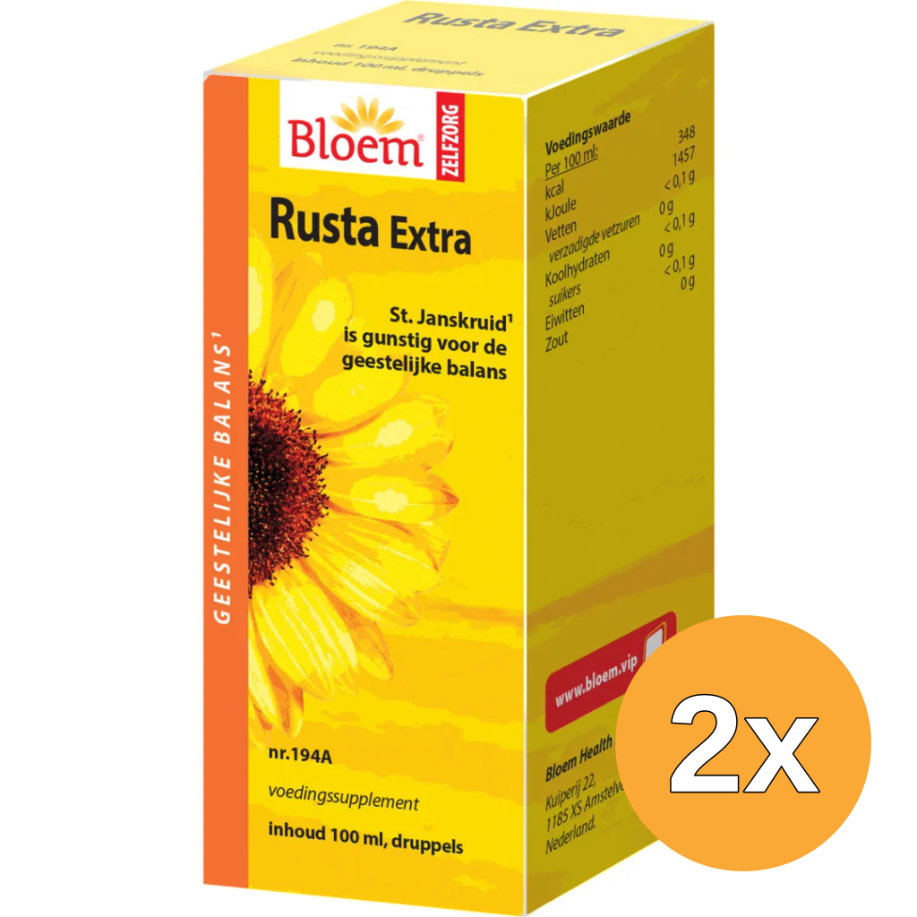 2x Bloem Rusta (100 ml)
