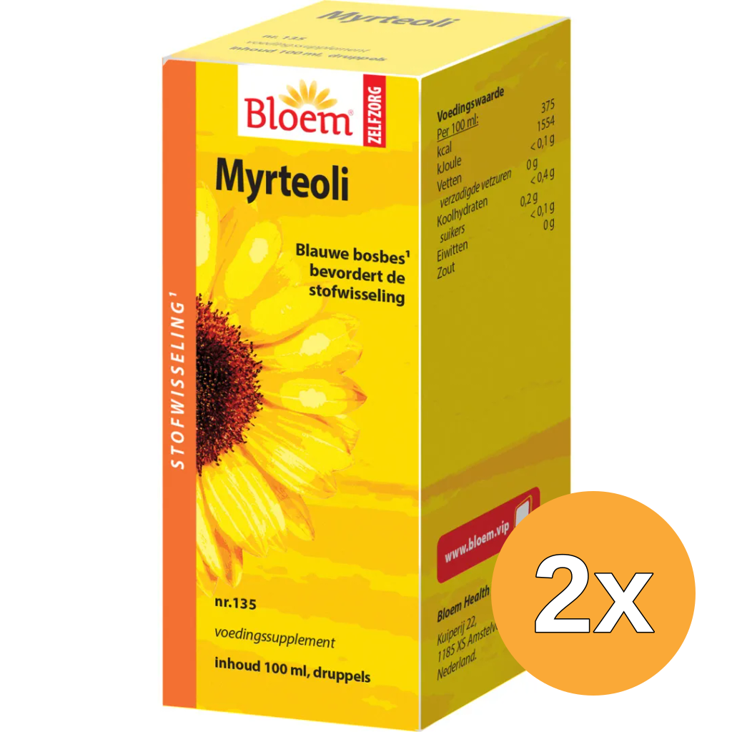2x Bloem Myrteoli (100 ml)