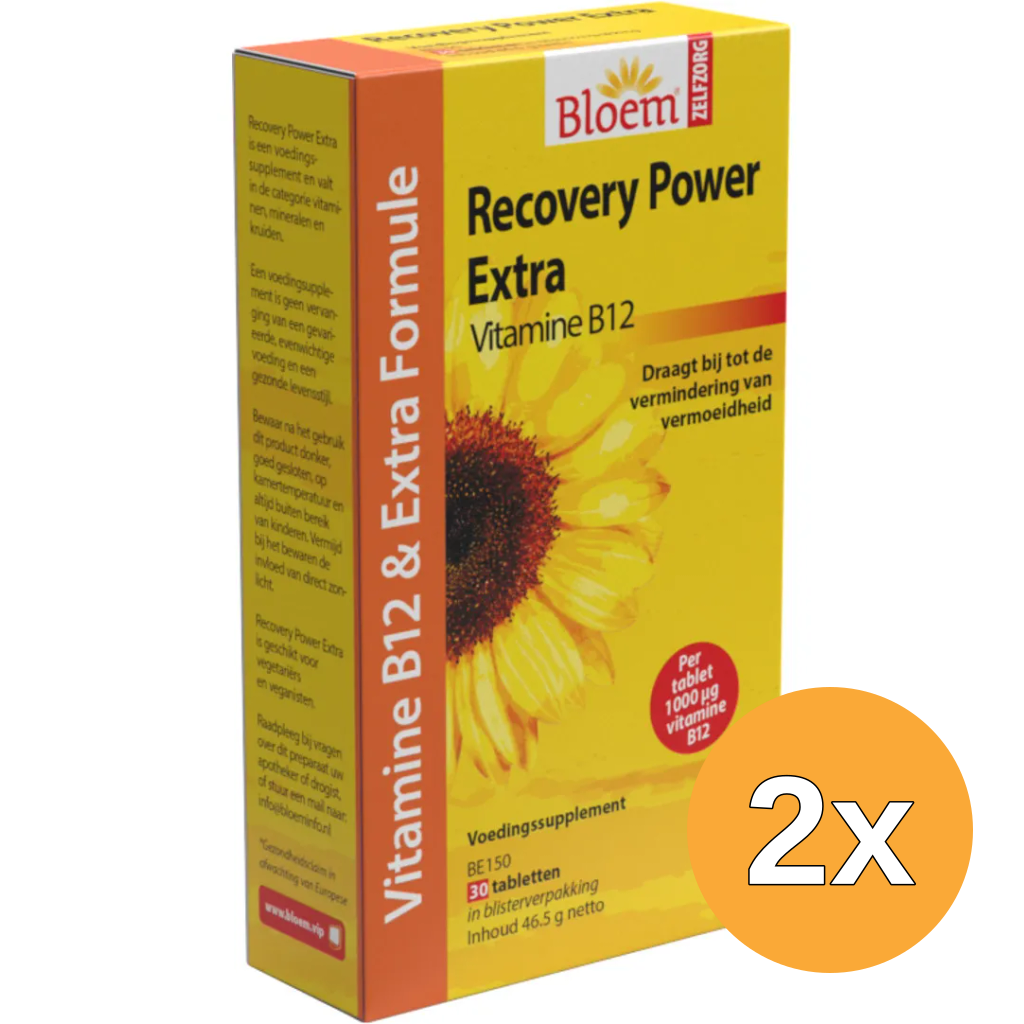 2x Bloem Recovery Power (30 tabletten)