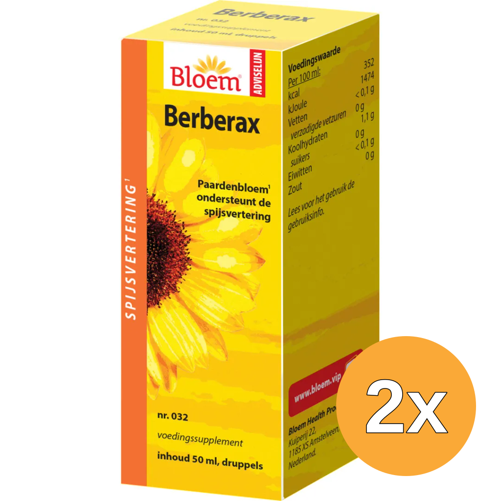 2x Bloem Berberax (50 ml)