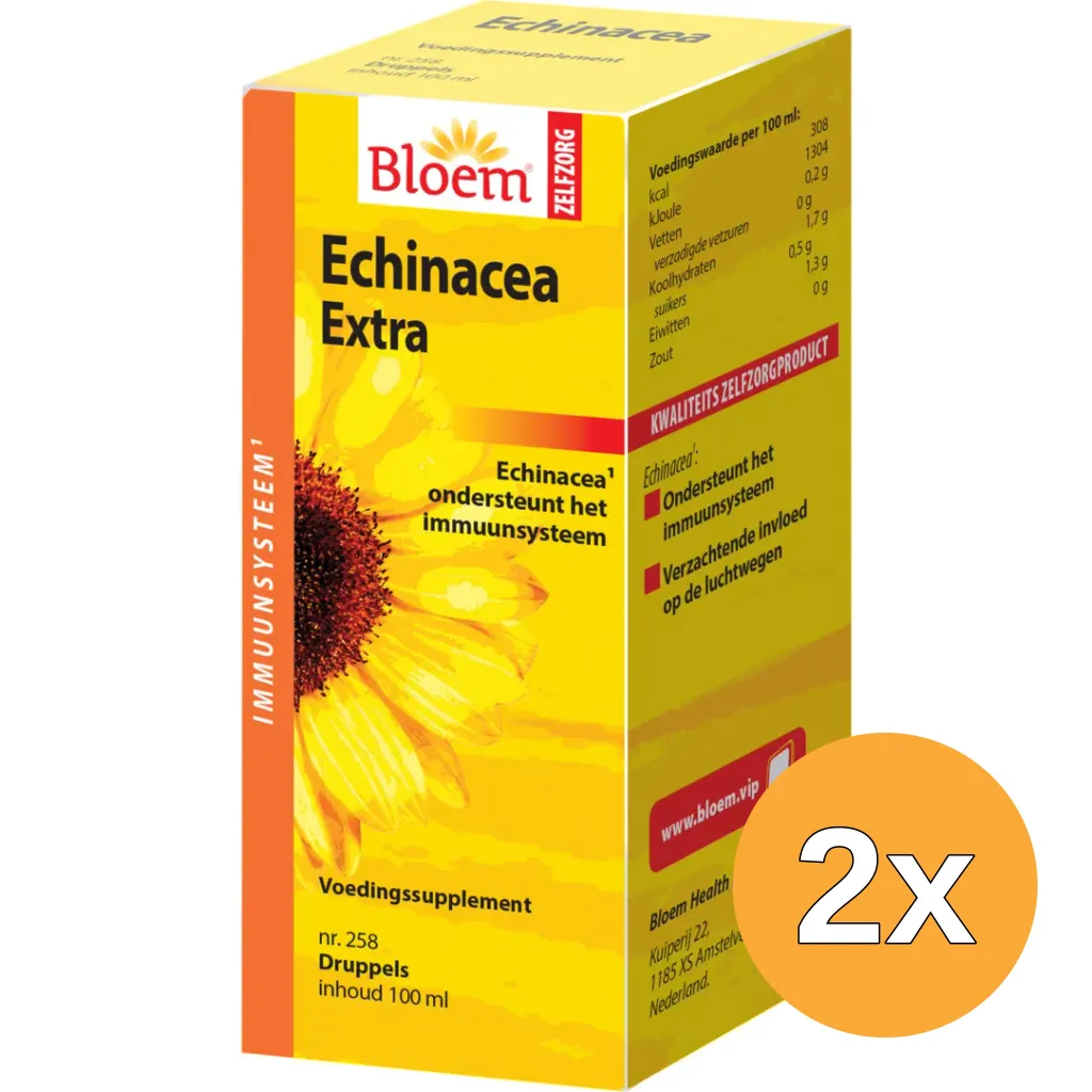 2x Bloem Echinacea (100 ml)