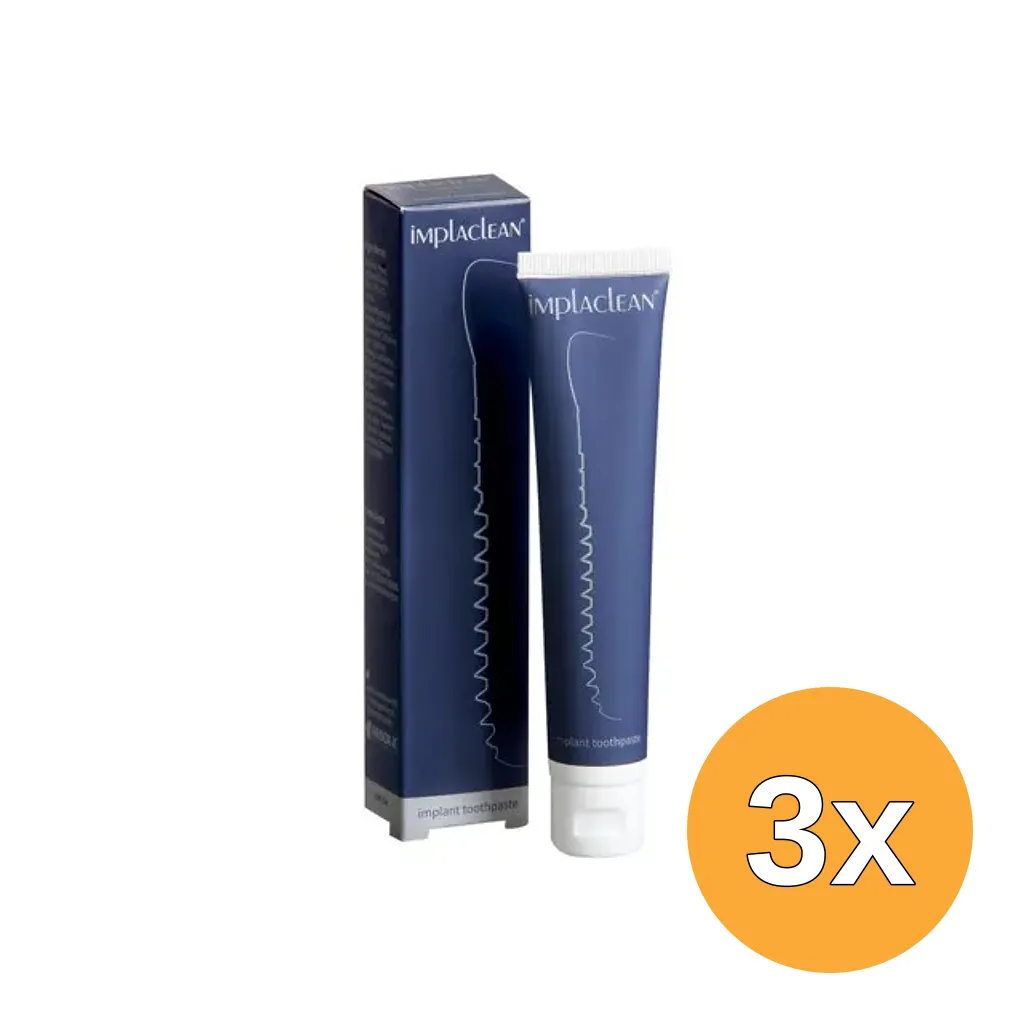 3x Implaclean Tandpasta (50 ml)