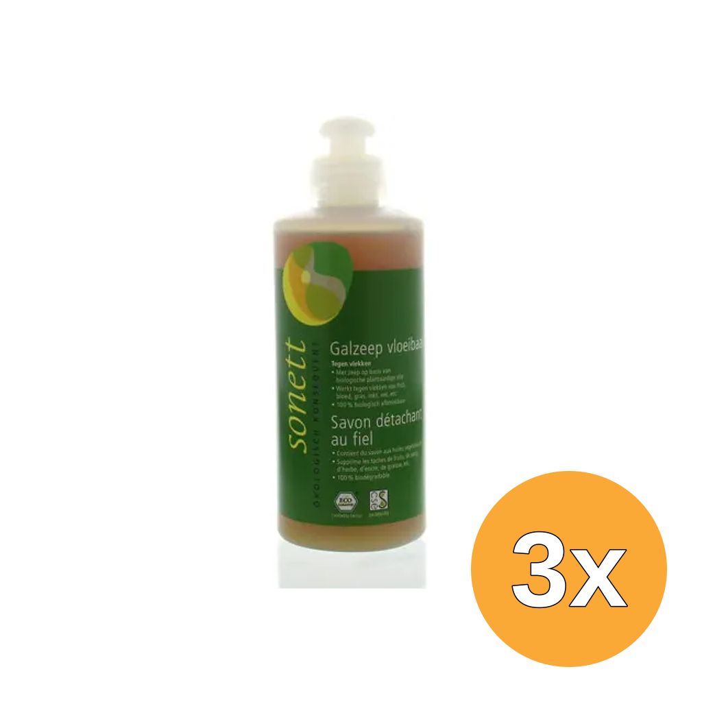 3x Sonett Galzeep vloeibaar (300 ml)