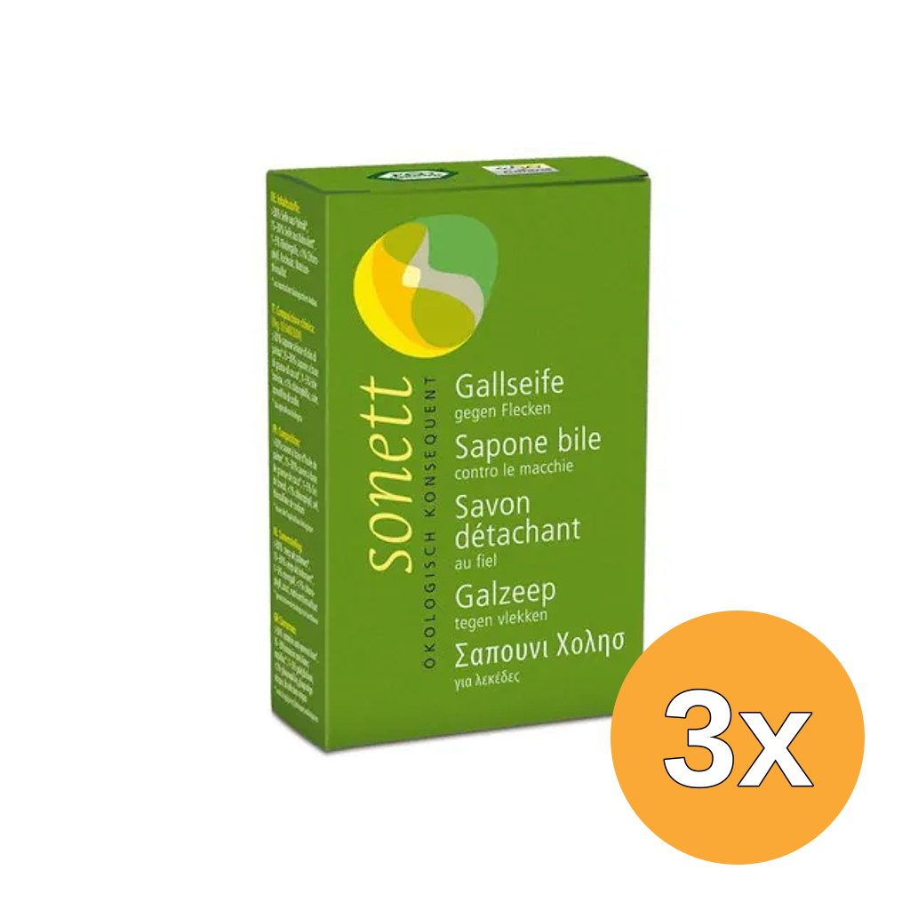 3x Sonett Ossengal zeep (100 gr)