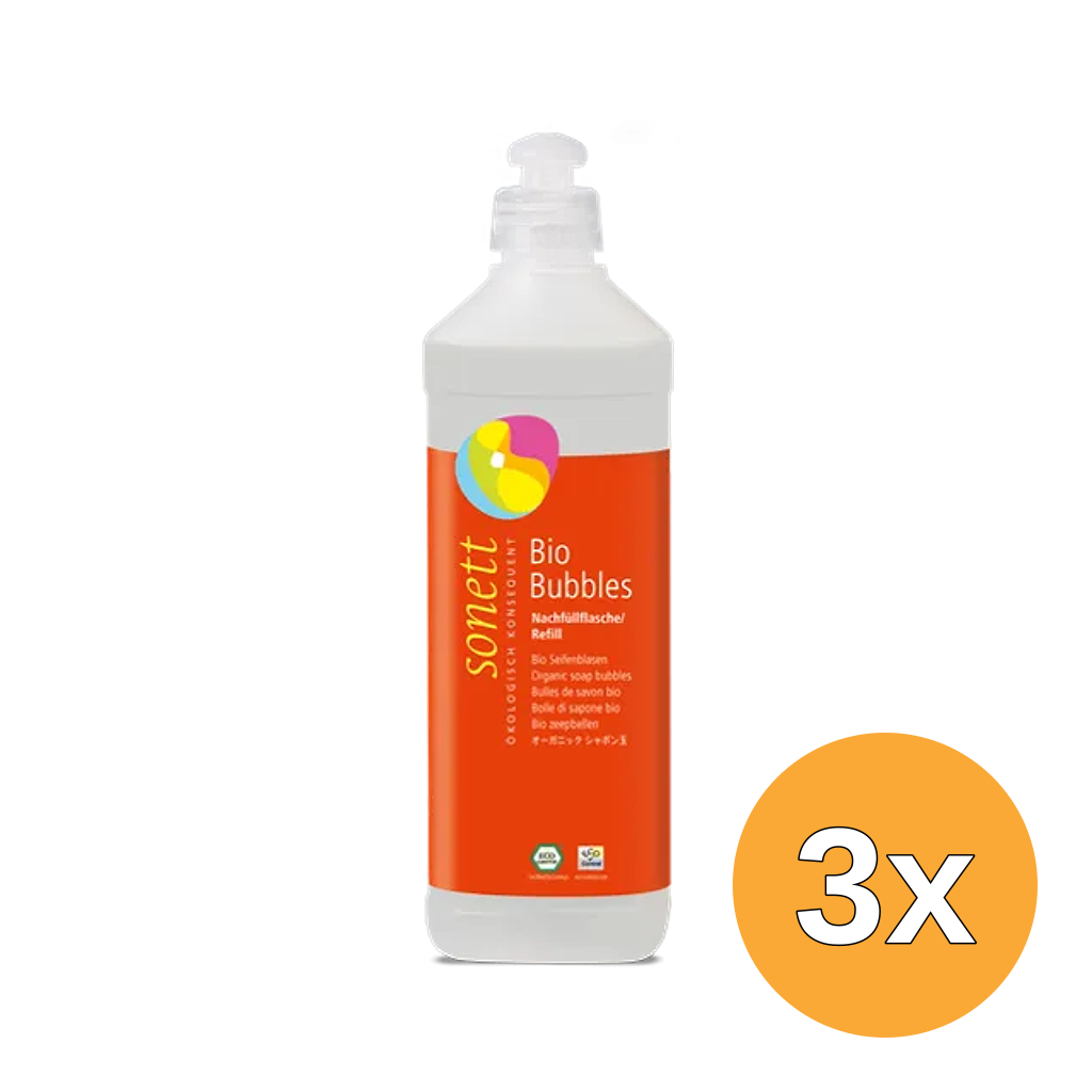 3x Sonett Zeepbellen Navulling (500 ml)