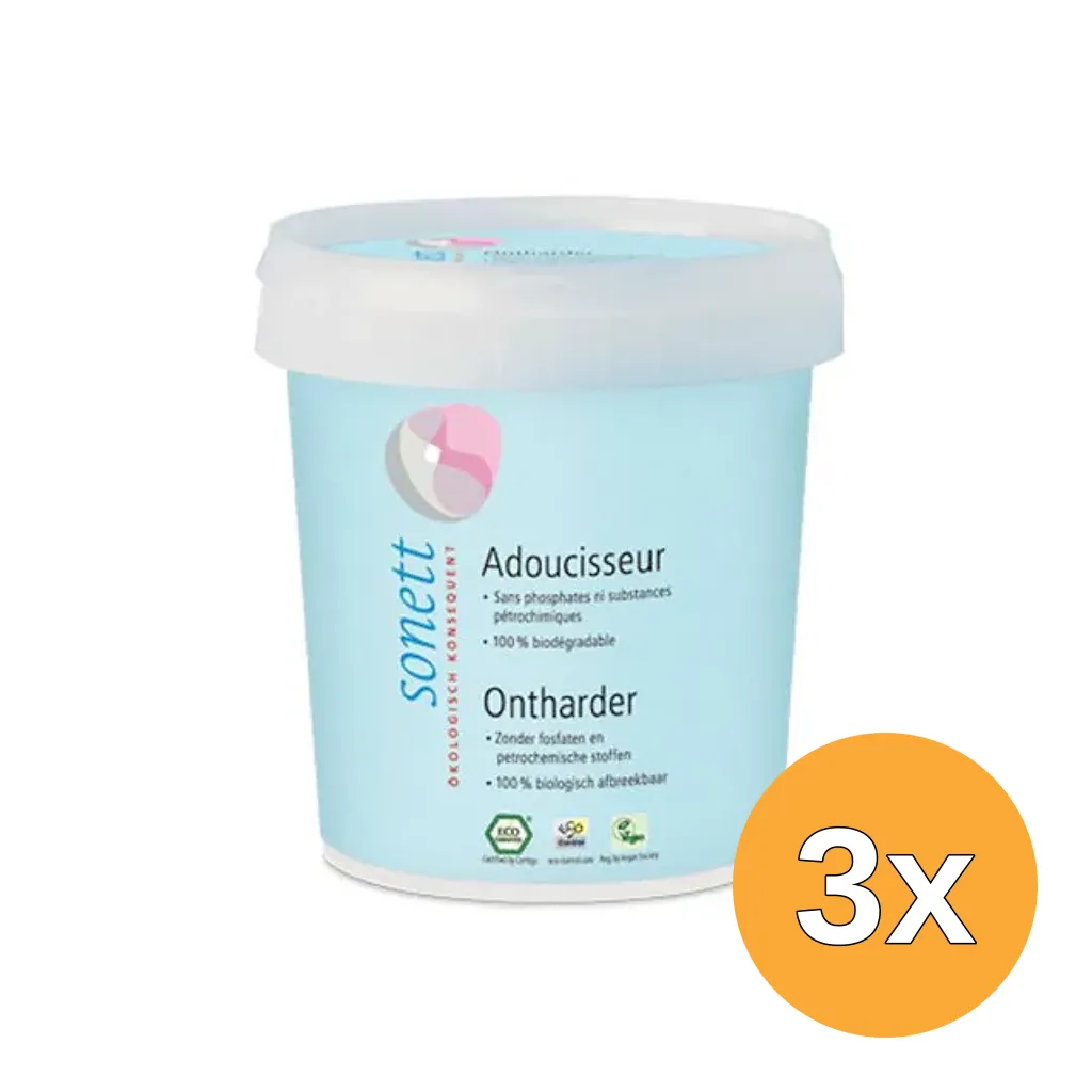 3x Sonett Ontharder (500 gr)