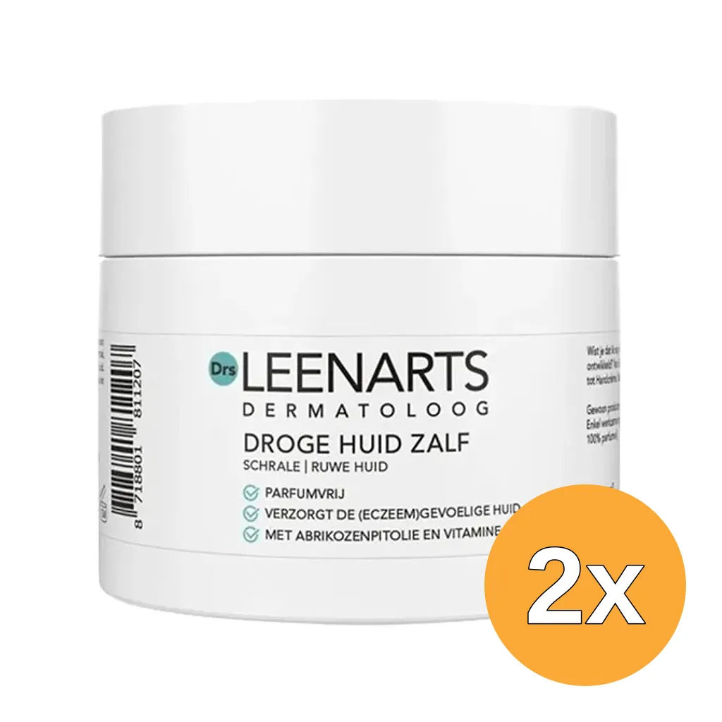 2x Drs Leenarts Droge Huid Zalf (125 ml)