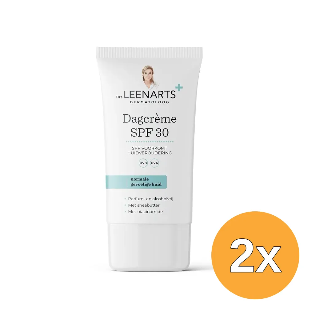 2x Drs Leenarts Dagcrème SPF30 Normale Huid (50 ml)