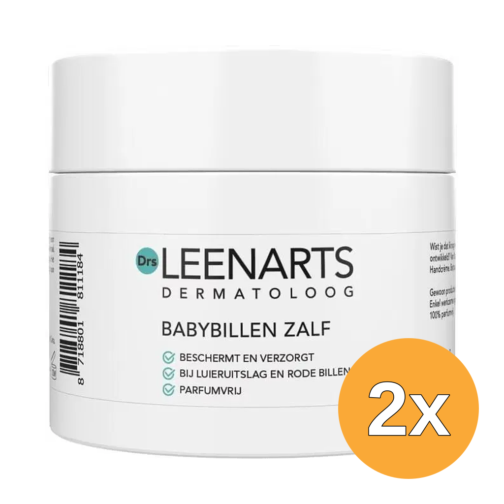 2x Drs Leenarts Babybillen Zalf (125 ml)