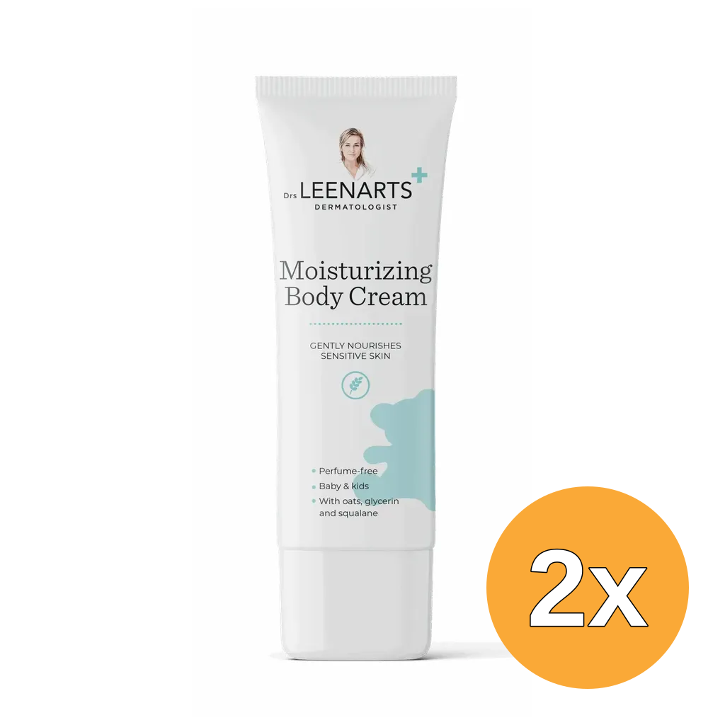 2x Drs Leenarts Moisturizing Body Cream (100 ml)
