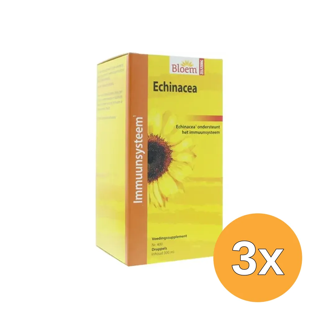 3x Bloem Echinacea (300 ml)